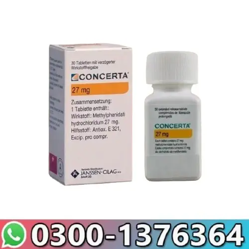 Concerta 27mg for Child In Pakistan 
